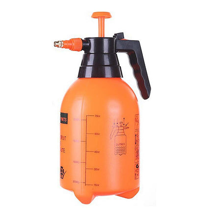 2L Pressure Pump Spray Bottle Easy Pump Adjustable Nozzle Garden Chemical Use