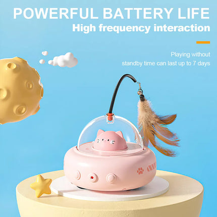 Automatic Cat Toys Interactive Smart Teasing Pet LED Laser Indoor Cat Toy