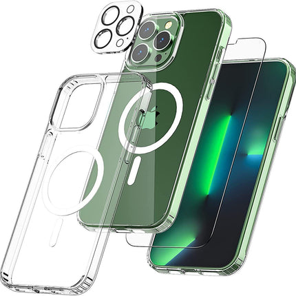 MagSafe Shockproof Case Bundle with Screen & Lens Protector Set