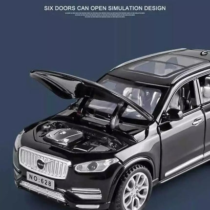 1:32 For Volvo XC90 Alloy Diecast Car Model Toy Vehicle Pull Back Sound Light Toys