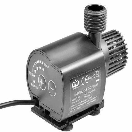 DC 12V Submersible Brushless Water Pump Aquarium Fountain Fish Pond Pump 500L/H