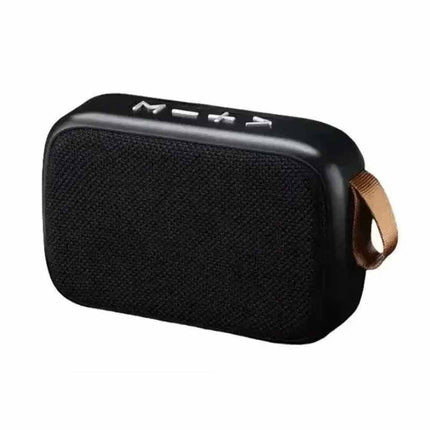 Portable Mini Bluetooth Fabric Speaker, Wireless Sound Bar Support TF Card, FM Radio & USB Media Playback