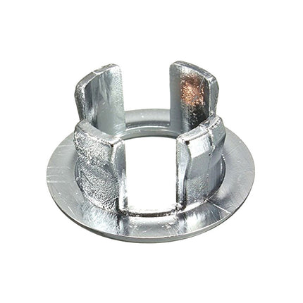 10x Bathroom Basin Sink Spares Overflow Cover Trim Replacement Chrome Plastic