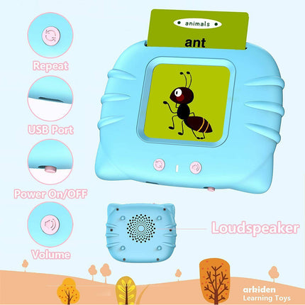 Toddlers early education intelligent English Learning card machine