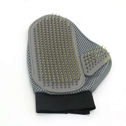 Breathable Heavy Duty Pet Grooming Glove Hair Removal Cat Dog Mitts Gentle