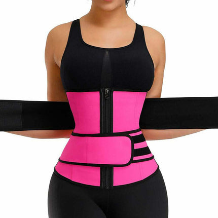 Waist Trainer Tummy Girdle Shapewear Slim Body Shaper Corset Sauna Sweat Belt