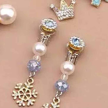 Frozens Elsa Anna necklace Bracelet Earring Ring Set Children Girls Gift BEST GIFT