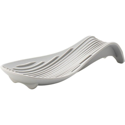 1pcs Random Silicone Spoon Holder Heat Resistant Kitchen Spoon Rest Utensil Holder