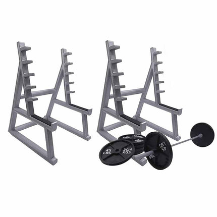 Funny Barbell Rack Pen Holder Gym Theme Desk Pen Organizer Squat Rack Pen-Holder