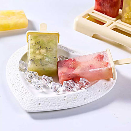 9 Cell Frozen Ice Cream Diy Pop Mold Popsicle Maker Lolly Mould Tray Pan