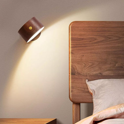 LED Reading Wall Mounted Touch Light USB Rechargeable Bedside Desk Lamp Dimmable