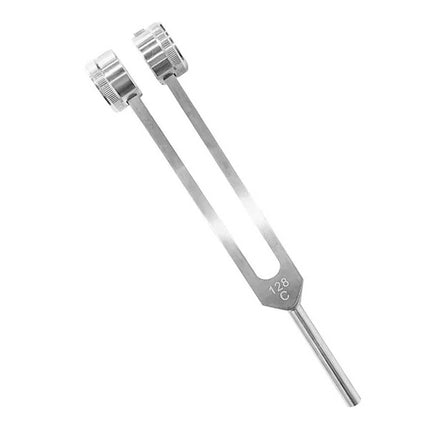 128Hz Tuning Fork+Hammer Kit Musical Instrument Vibration Sound Therapy Healing