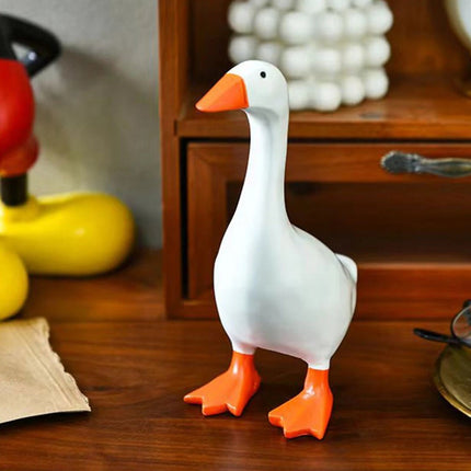 Magnetic Goose Key Holder - Resin Figurine for Home & Housewarming Gift