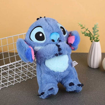 Stitch Breathing Musical Soothing Doll Sleep Toys Anxiety Relief Plush Toy Gift