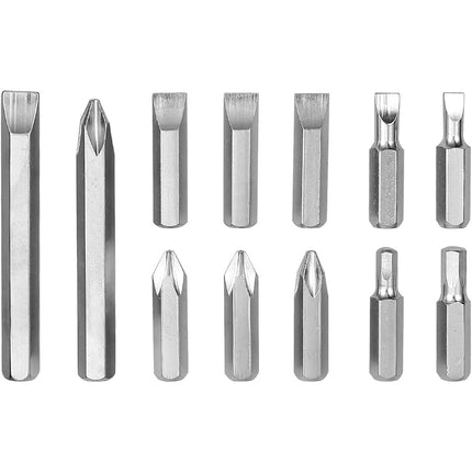 13PCS Manual Impact Driver Set - Handheld Hammer Strike Screwdriver for Tight Screw Removal
