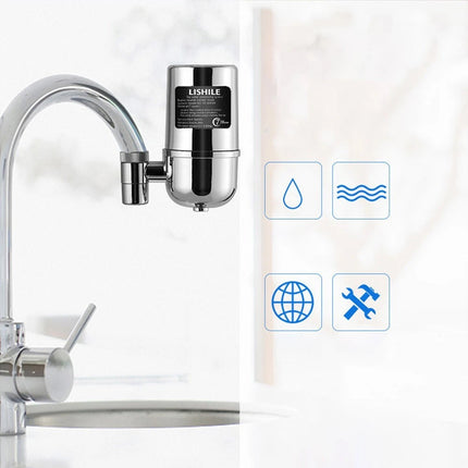 Water Drinking Faucet Purifier Filter Home Kitchen Dining Front Sink Filter Tool