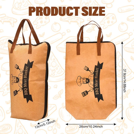 Insulated, Waterproof & Reusable Thermal BBQ Blanket for Resting Cooked Meats