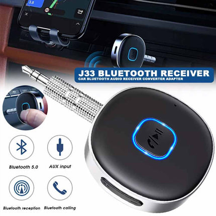 Bluetooth Receiver Call Music Receiver AUX Adapter for Car Headphone iPod
