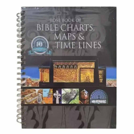 Full Color Bible Charts Maps & Biblical Timelines | Complete Bible Study Reference Handbook