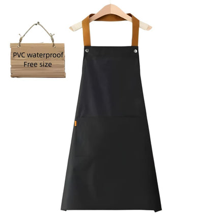 PVC Heavy Duty Waterproof Cleaning Kitchen plastic Commercial Butcher Apron