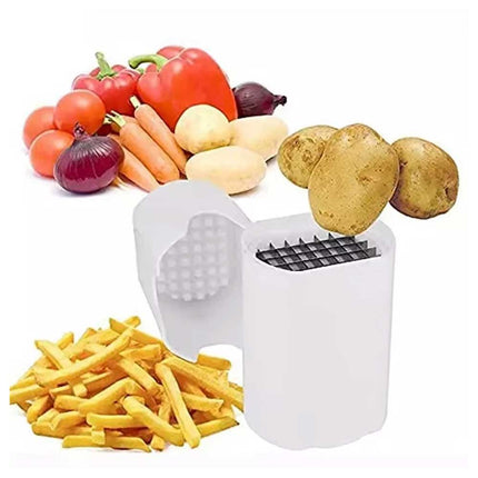 Potato Chopper Chipper French Fries Maker Vegetable Cutter Kitchen Tool