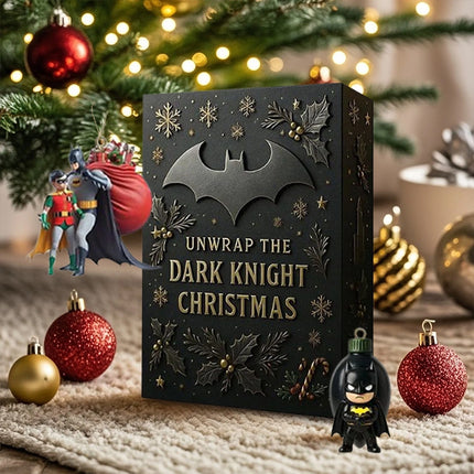 2025 Black Knight Bat-man Advent Calendar - 2D Acrylic Pendant Holiday Blind Box Gift