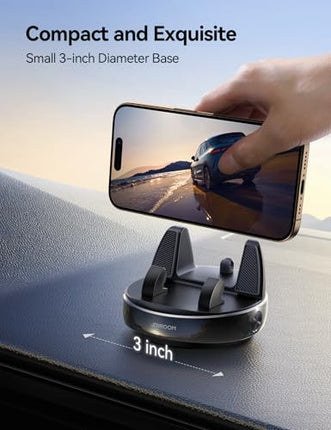 360° Adjustable Car Phone Holder Dashboard Mount Universal Phone Stand for iPhone Android