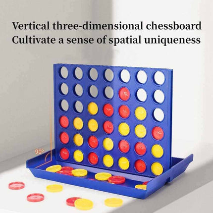 Large Connect Four In A Row 4 In A Line Board Game Kids Educational Toy Games