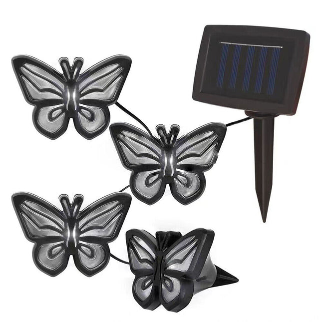 Decor Dog Path Cute Solar 4 Paw Print Lights Garden Walkway Lawn LED Patio Yard