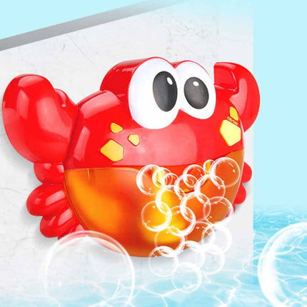 Crab Bubble Machine Musical Shower Fun Baby Toy Bath Bubble Maker