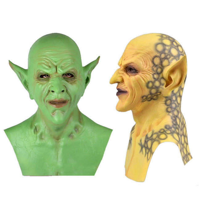 Fallen Angel Lie Game Dark Devil Halloween Horro Mask Costume Vendetta Party Props Random color