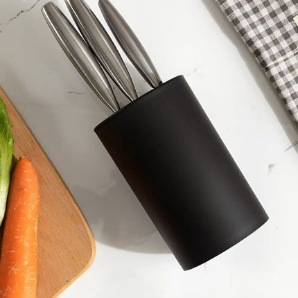 Multifunctional Western Style Kitchen Knife Block, Household Knife Storage Holder