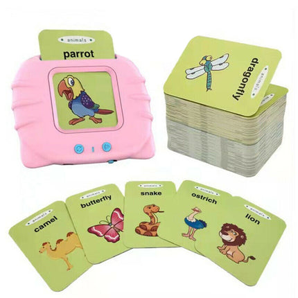 Toddlers early education intelligent English Learning card machine