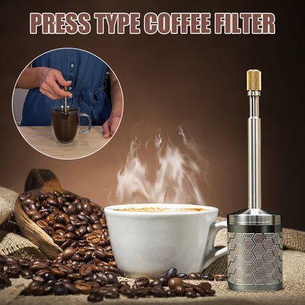 21CM coffee filter stainless steel coffee machine