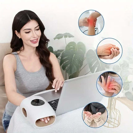 Electric Hand Massager Machine, Hand Massager For Arthritis Pain Relief, Finger Therapy Device