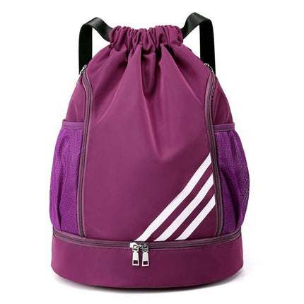 Basketball Backpack Drawstring Sports Bag Men Women Yoga Fitness Gym Bag