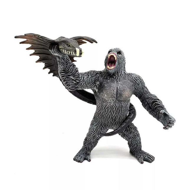 Godzilla vs King Kong with Snake King Kong Figure Model Collect Statue Toy Gift