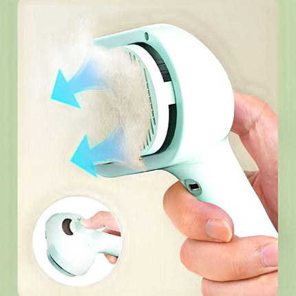 Pet Water Spray Grooming Brush, Anti‑Shedding Pin Comb for Dogs & Cats