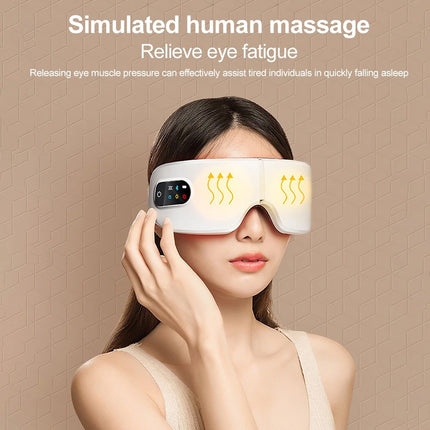 Bluetooth Music Heated Eye Massager & Eye Mask – Effective Relaxation & Eye Strain Relief