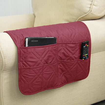6-Pockets Sofa Arm Rest TV Remote Control Tidy Organizer Holder Chair Couch Bag