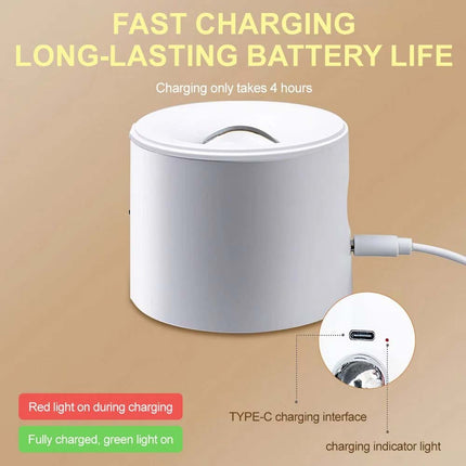 Rechargeable LED Wall Sconce Light, Magnetic Wall Mounted Night Lamp with Remote Control
