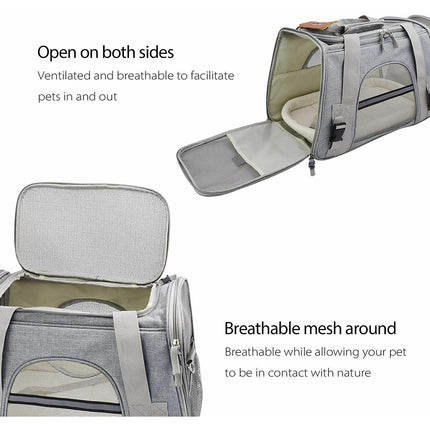 High Quality Pet Dog Cat Puppy Portable Foldable Carrier Shoulder Travel Bag