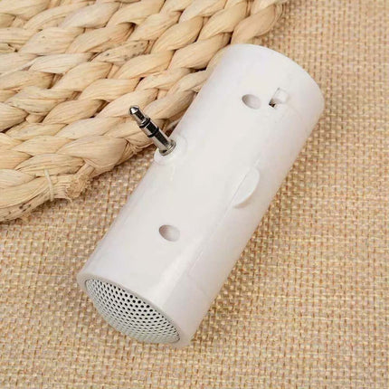 2X Mini Portable Speaker, 3.5mm Aux Line-in, Compatible with Tablets & Smartphones
