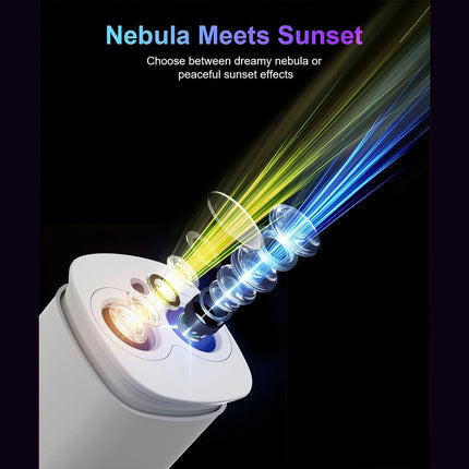 Smart Nebula Galaxy Projector LED Star Night Light - Ceiling & Wall Projection Lamp for Bedroom Decor