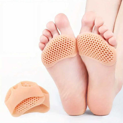 10 PAIRS SILICONE METATARSAL PADS - TOE SEPARATOR ORTHOTICS FOOT CARE INSOLE