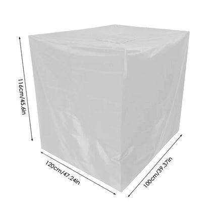 Heavy Duty IBC Water Tank Cover Waterproof For 1000L Container Sun UV Protective