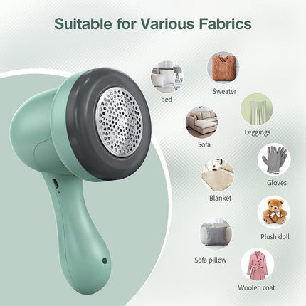 USB Rechargeable Electric Lint Remover | Portable Fabric Shaver for Clothes Bobble & Fluff
