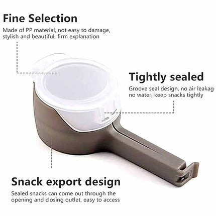 Sealing Bag Clip Sealer Clamp Kitchen Storage Food Snack Chips Seal Kitchen Tool