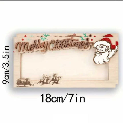2pcs Assorted Cute Christmas Money Gift Wallets with Envelopes (Random Designs)