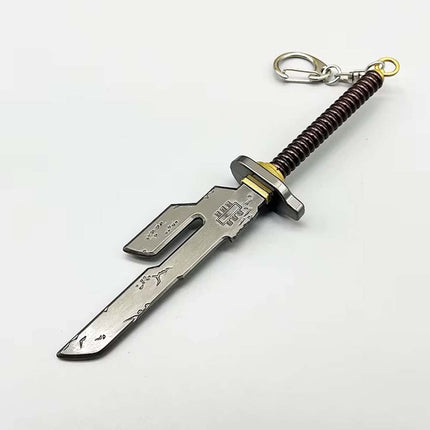 Jujutsu Kaisen Toji Fushiguro Keychain 16cm Inverted Spear of Heaven Keyring, Anime Fan Gift